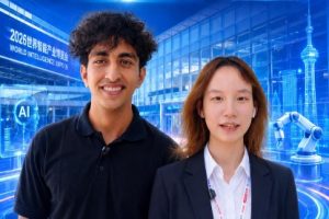Хуманоидни роботи и летящи превозни средства пълнят Световното изложение за разузнаване в Тиендзин